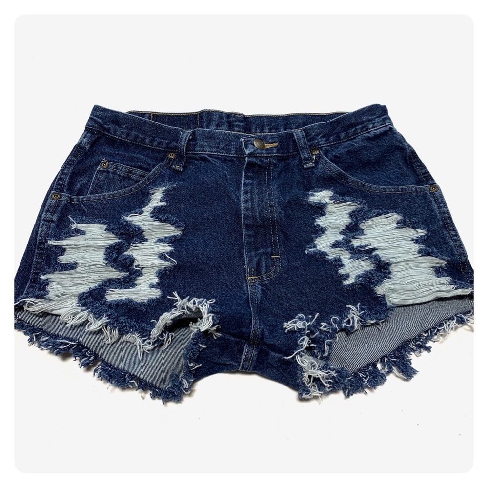 WRANGLER Cutoffs L Waist 32-33 Sz 12-14 313RE